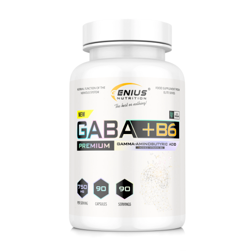 GABA + B6, 90 kapsul