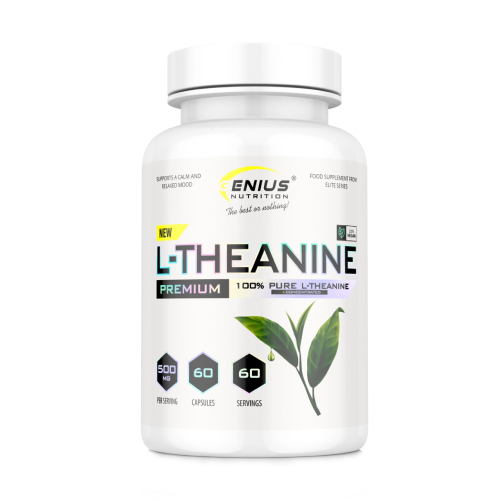 L-teanin 500 mg, 60 kapsul