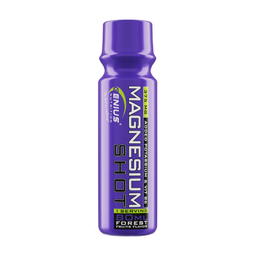 Magnezij shot – napitek, okus gozdni sadeži, 80 ml