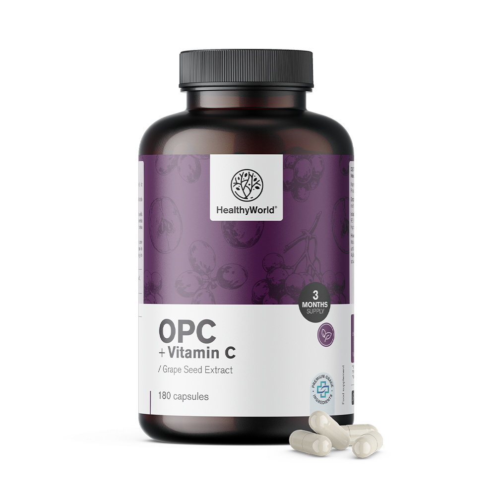 OPC + vitamin C v kapsulah