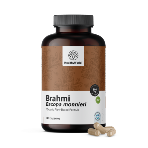 Brahmi 600 mg, 240 kapsul