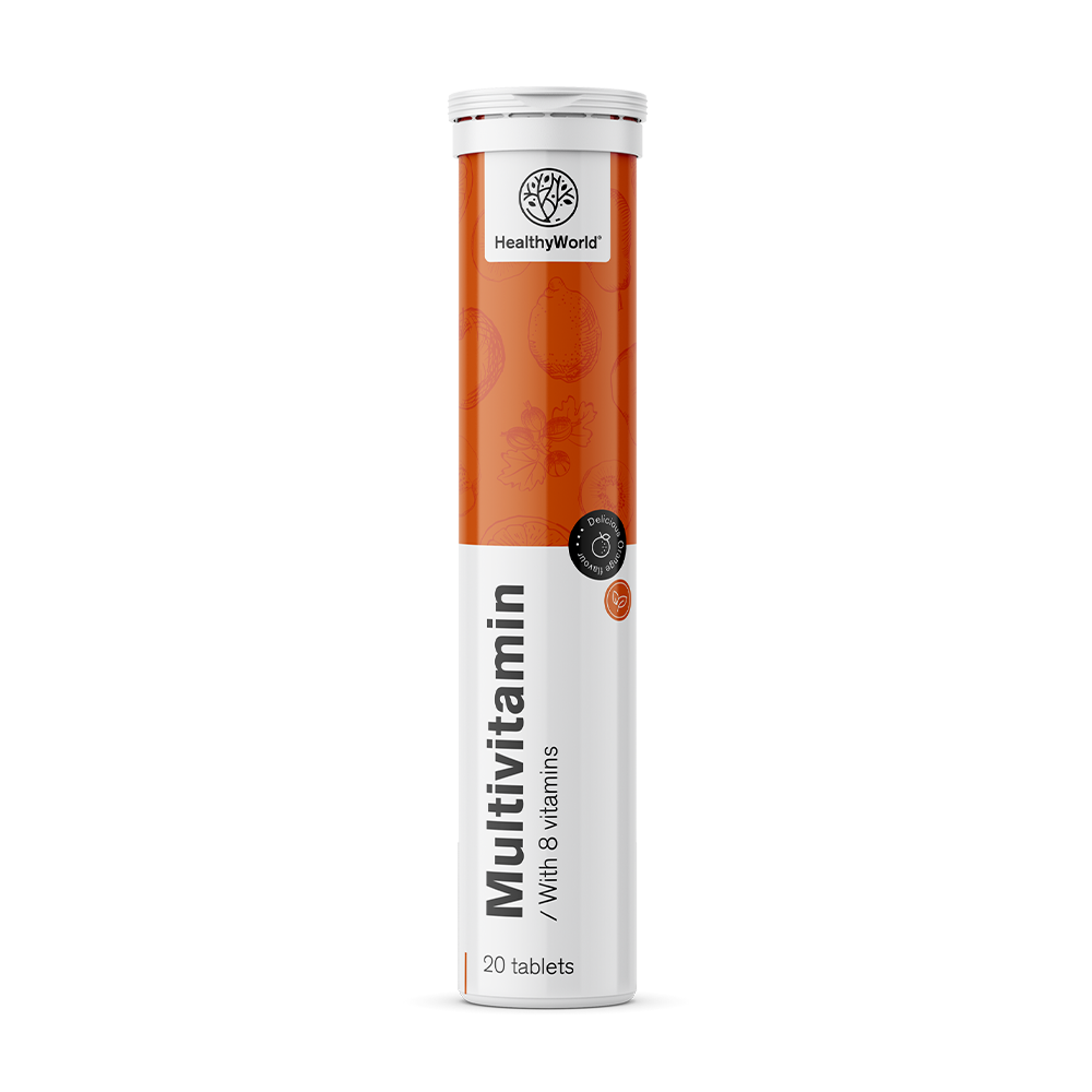 Šumeče tablete z multivitamini