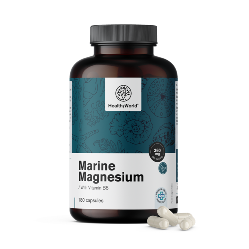 Morski magnezij 360 mg, 180 kapsul