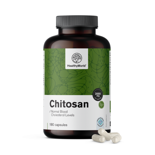 Hitozan 3000 mg, 180 kapsul