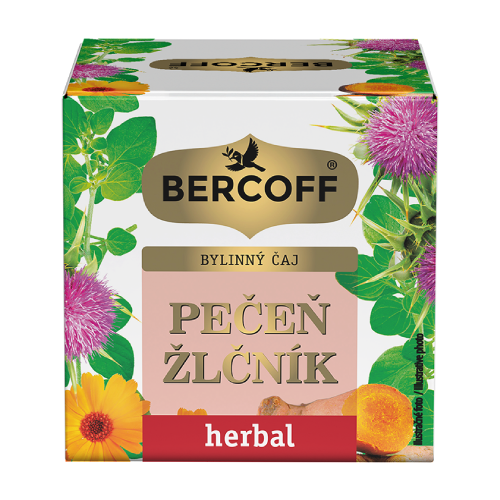 Zeliščni čaj – pegasti badelj in kurkuma, 10 x 1,5 g