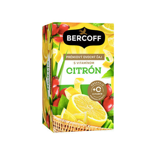 Sadni čaj – limona in vitamin C, 16 x 2 g