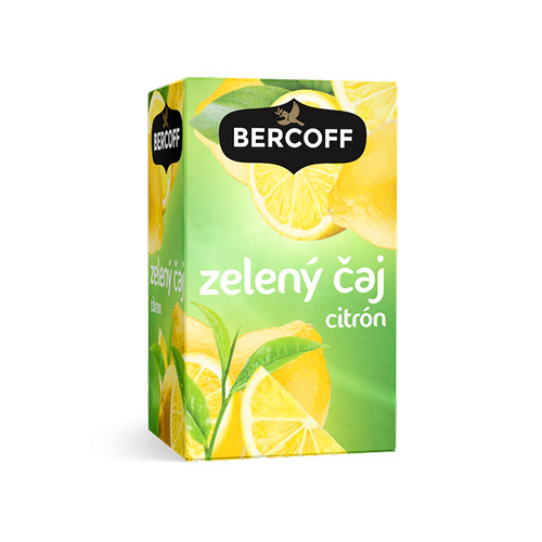 Zeleni čaj z limono, 15 x 2 g
