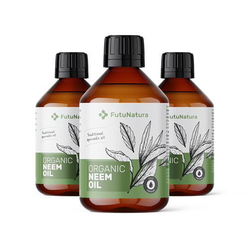 3x BIO Neem olje, hladno stiskano, skupaj 600 ml