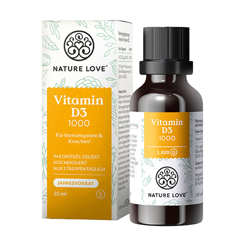 Vitamin D3 1000 i.e. – kapljice, 30 ml