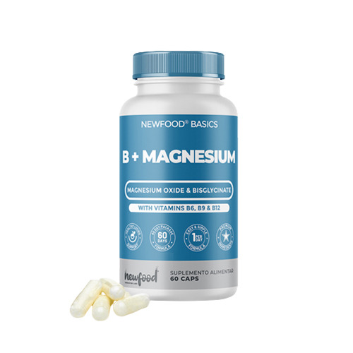 Magnezij + B6, B9, B12, 60 kapsul