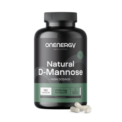 Naravna D-manoza 2100 mg, 180 kapsul