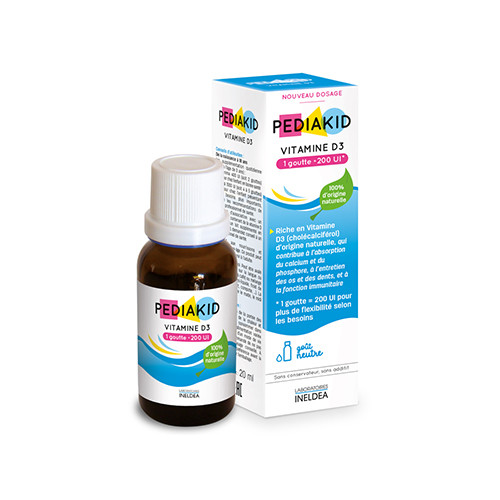D3 kapljice za najmlajše, 20 ml