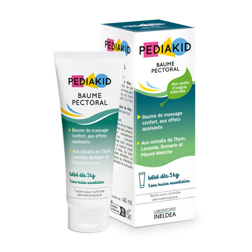 Masažni balzam za prsni koš – za otroke, 40 ml