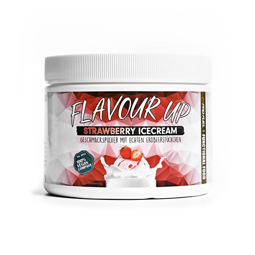 Flavour Up veganska aroma v prahu – jagodni sladoled, 250 g