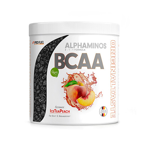 Veganski Alphaminos BCAA 2:1:1 – ledeni čaj breskev, 300 g