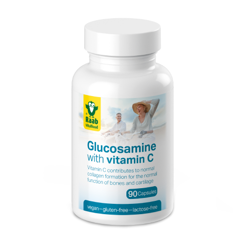 Glukozamin + vitamin C, 90 kapsul