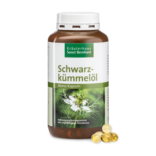 Olje črne kumine v kapsulah, 400 kapsul