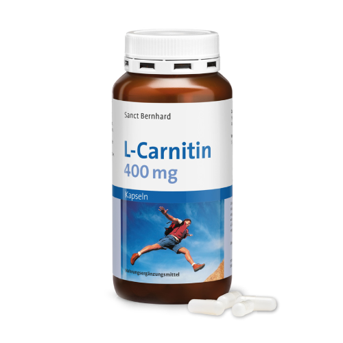 L-karnitin 400 mg, 200 kapsul