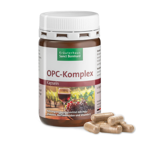 OPC kompleks - izvleček grozdnih pečk, 90 kapsul