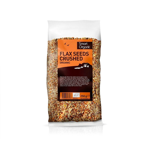 Lanena semena, rjava, drobljena - BIO, 250 g