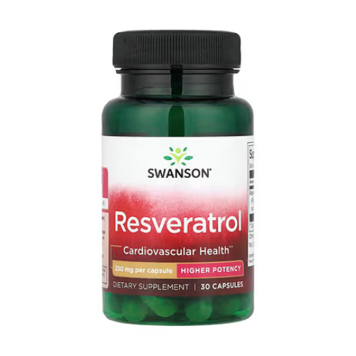 Resveratrol 250 mg,  30 kapsul