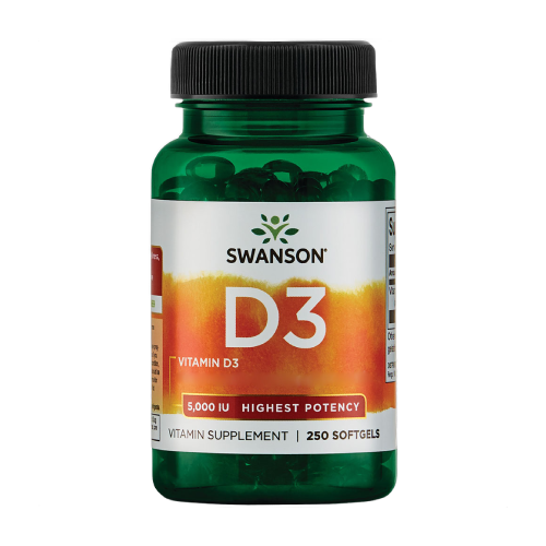 Vitamin D3 5.000 i.e., 250 mehkih kapsul