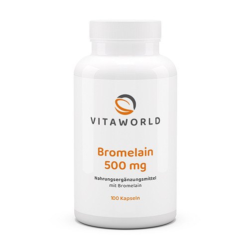 Bromelain 500 mg, 100 kapsul