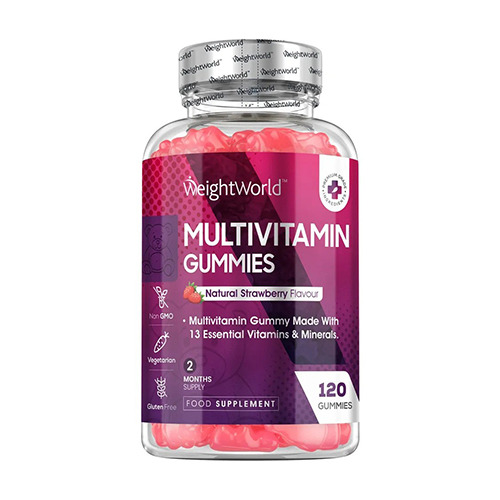 Multivitamini, 120 gumi bonbonov