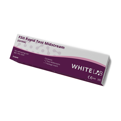 Hitri test menopavze – hormon FSH, 2 testa