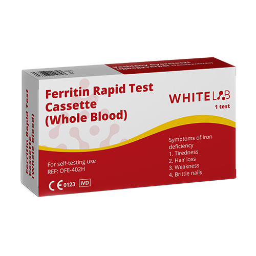 Hitri test pomanjkanja železa – feritin (iz krvi), 1 test