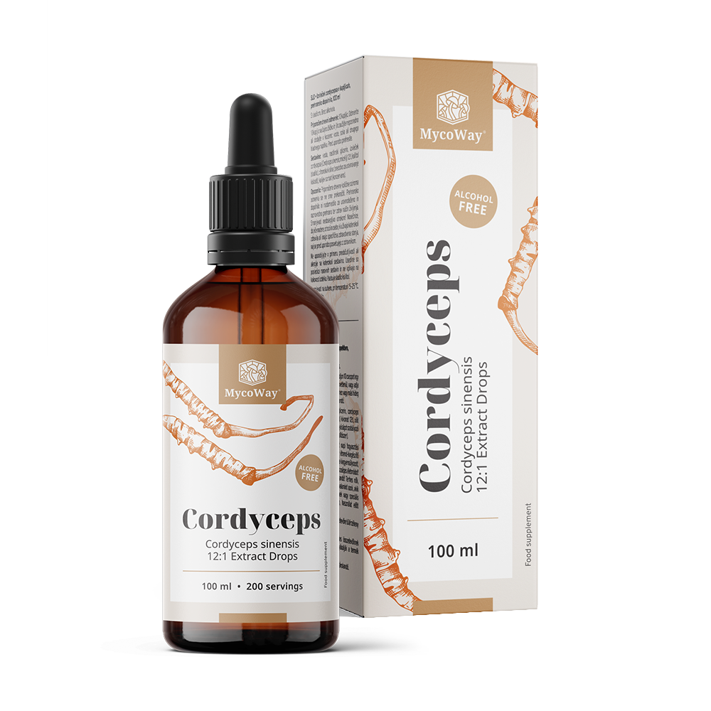 Cordyceps – výtažek v kapkách