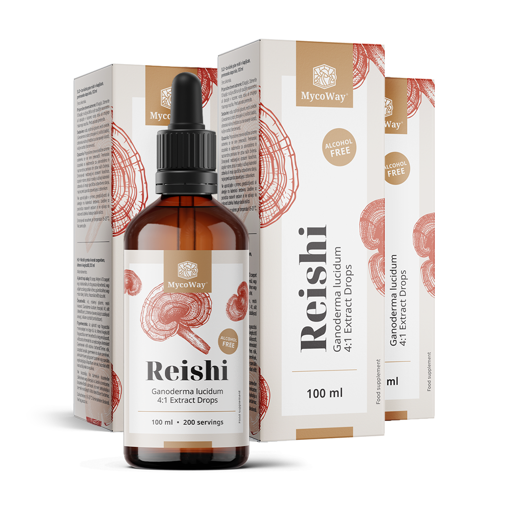 Reishi – kivonat cseppekben
