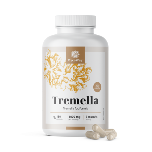 Tremella 1000 mg – ekstrakt, 180 kapsułek