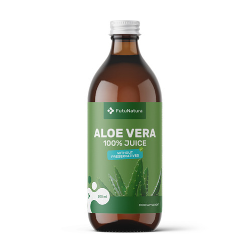 100 % aloë vera sap, 500 ml
