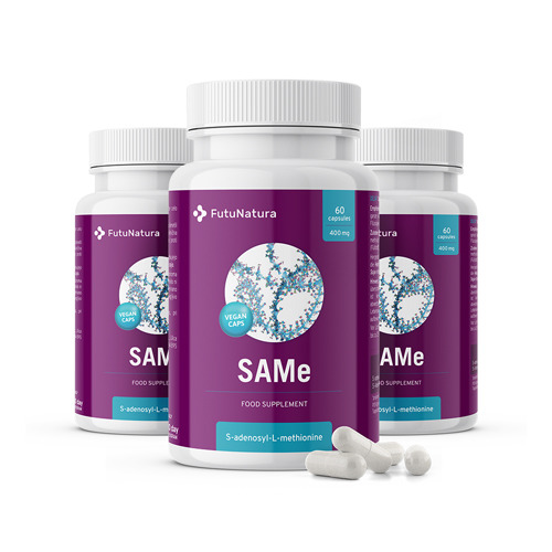 3x SAMe 400 mg, totaal 180 capsules