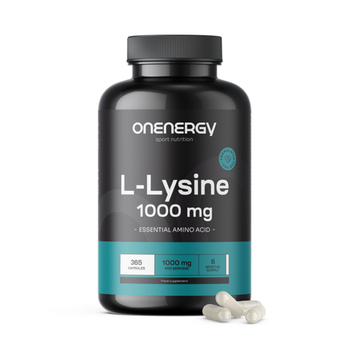 L-lysin 1000 mg, 365 kapslí