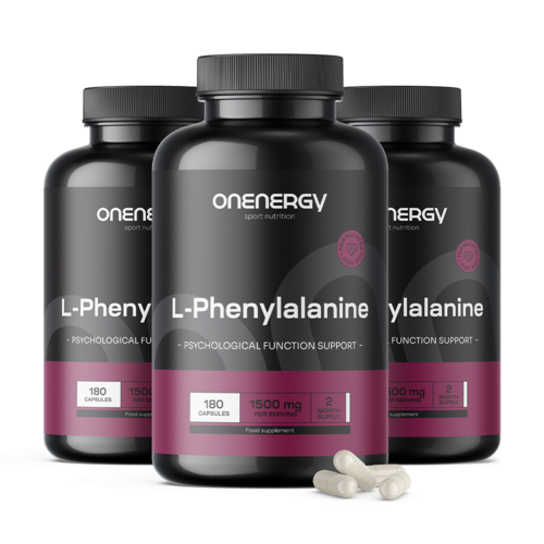 3x L-Phenylalanin 1500 mg, zusammen 540 Kapseln