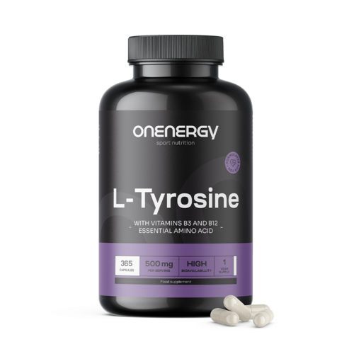 L-Tyrosin 500 mg, 365 Kapseln