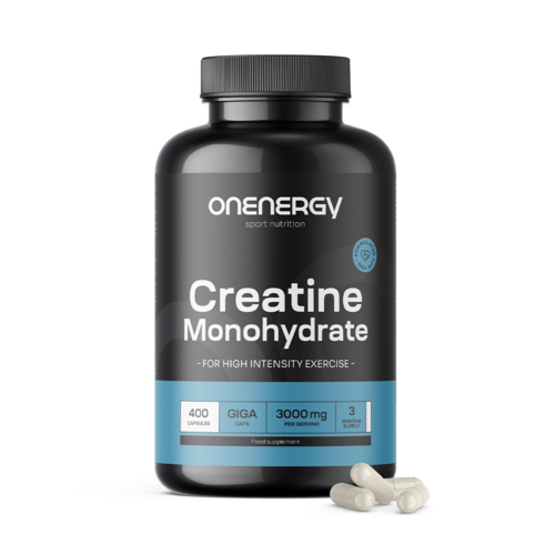 Kreatin Monohydrat 3000 mg GIGA CAPS, 400 Kapseln
