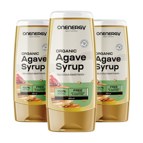 3x BIO Agavensirup, zusammen 750 ml
