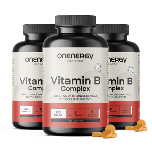 3x Vitamin B Komplex, zusammen 540 Tabletten