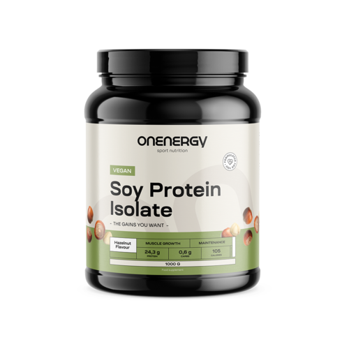 Veganes Sojaproteinisolat - Haselnuss, 1000 g
