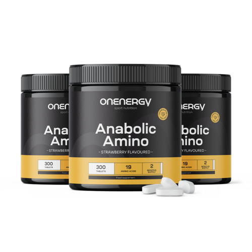 3x Anabolic Amino – Komplex anaboler Aminosäuren, zusammen 900 Tabletten