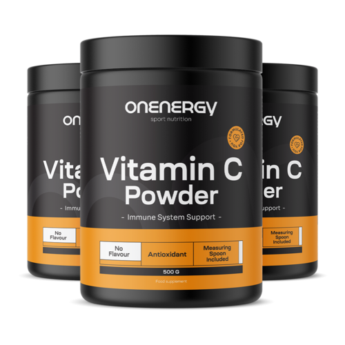 3x Vitamin C Pulver, zusammen 1500 g