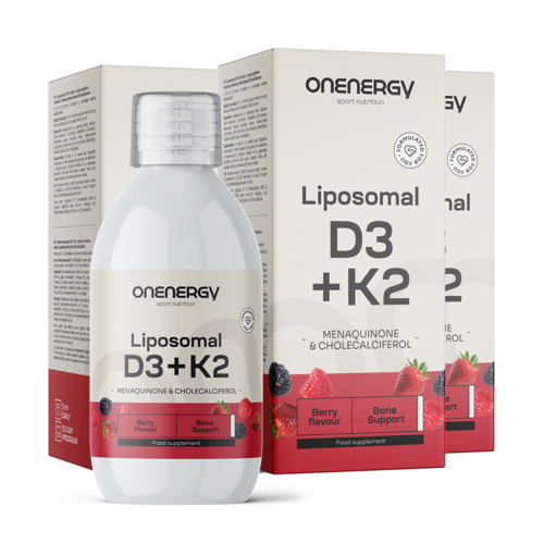 3x Liposomales Vitamin D3 + K2, zusammen 750 ml
