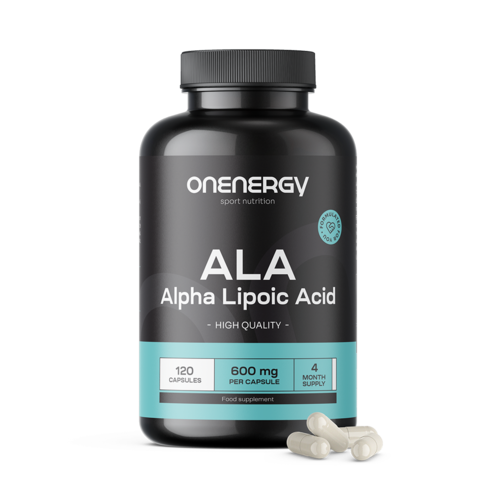 ALA - Alpha-Liponsäure 600 mg, 120 Kapseln