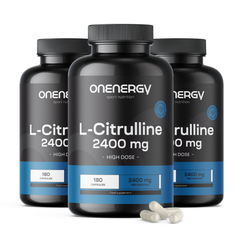 3x L-Citrullin 2400 mg, zusammen 540 Kapseln