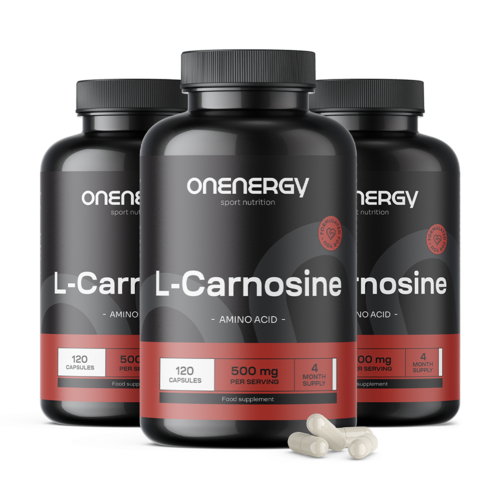 3x L-Carnosin 1000 mg, zusammen 360 Kapseln