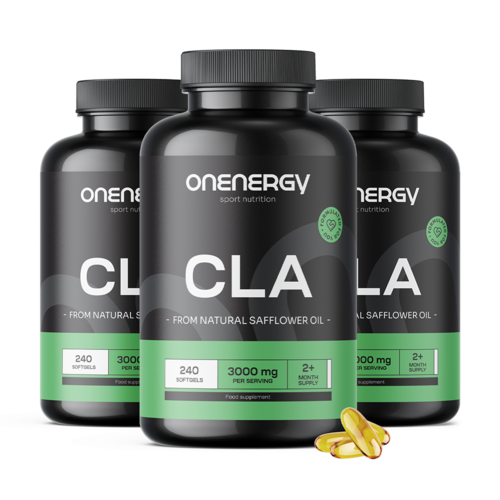 3x CLA 3000 mg – konjugierte Linolsäure, zusammen 720 Weichkapseln