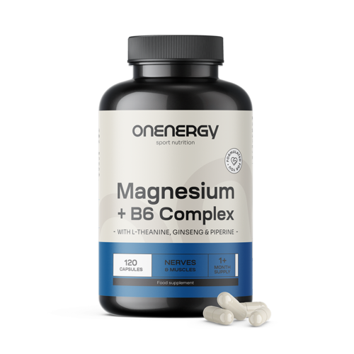 Magnesium + B6 Komplex, 120 Kapseln